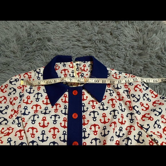 HOST PICK 🌟 Vintage one of a kind handmade anchor dress - Picture 4 of 12